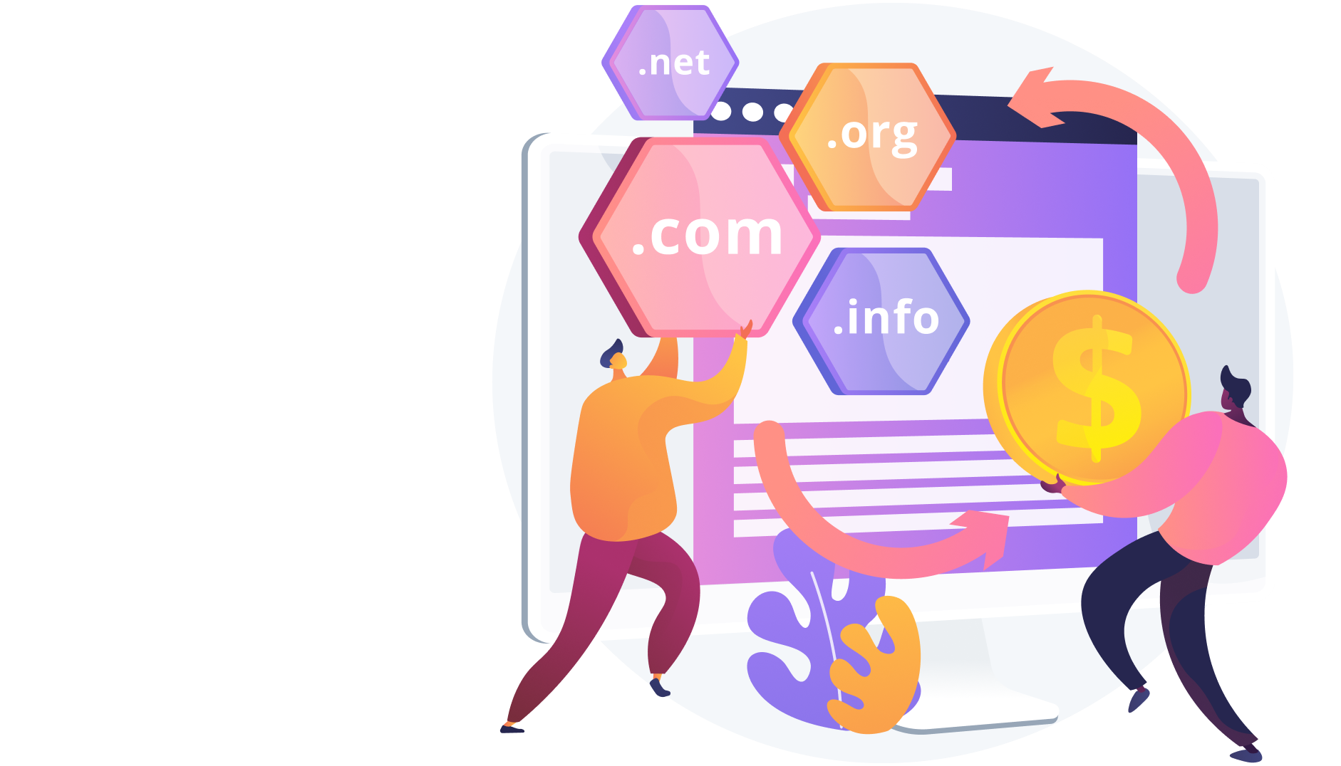 Laptop with tech icons