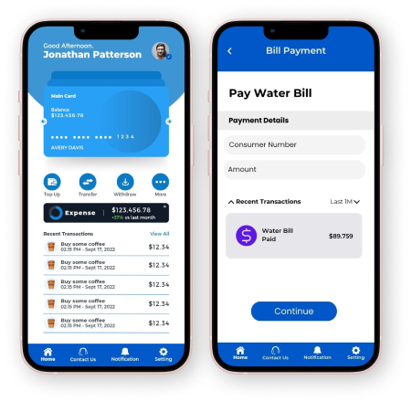 Statement / Bill Payment Screen